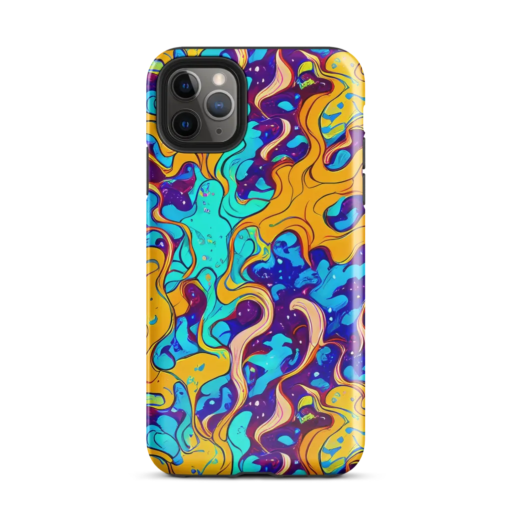 Magnetic Melt on Tough Case for iPhone® — Front