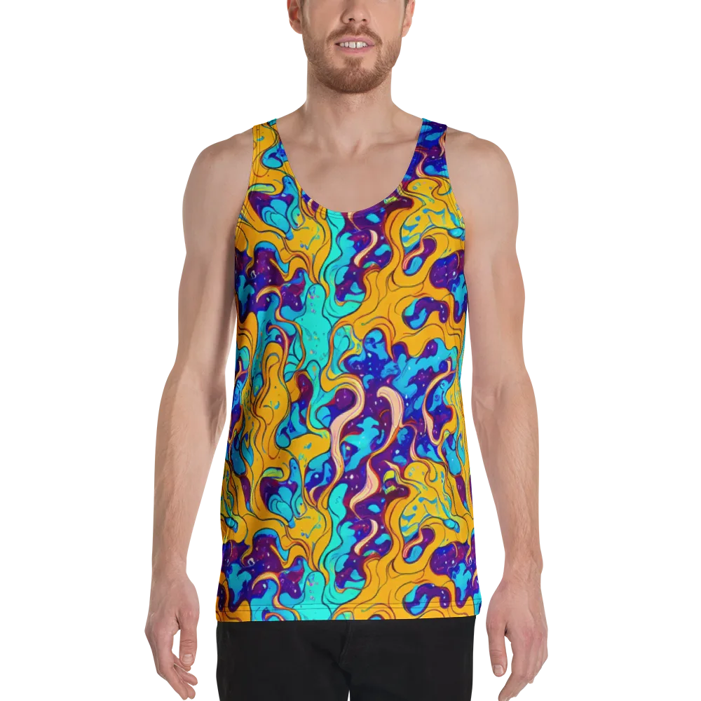 Magnetic Melt on Men's Tank Top — Front