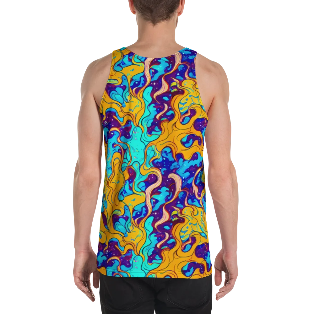 Magnetic Melt on Men's Tank Top — Back