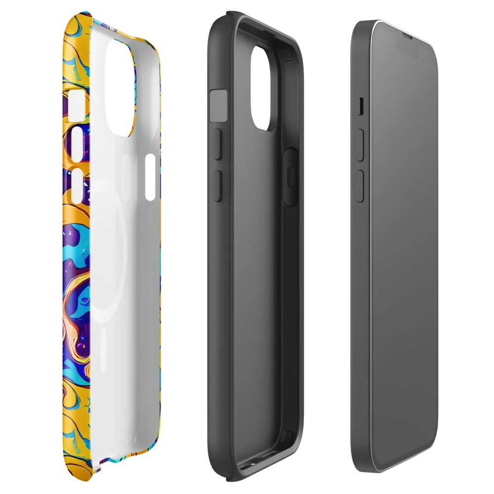 Magnetic Melt on MagSafe Tough Case for iPhone® — Front