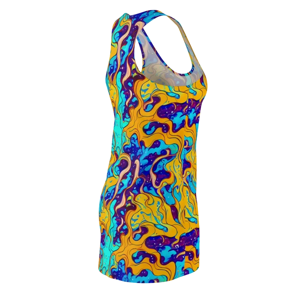 Magnetic Melt on Racerback Dress — Back Side