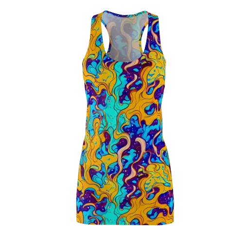 Magnetic Melt on a Racerback Dress