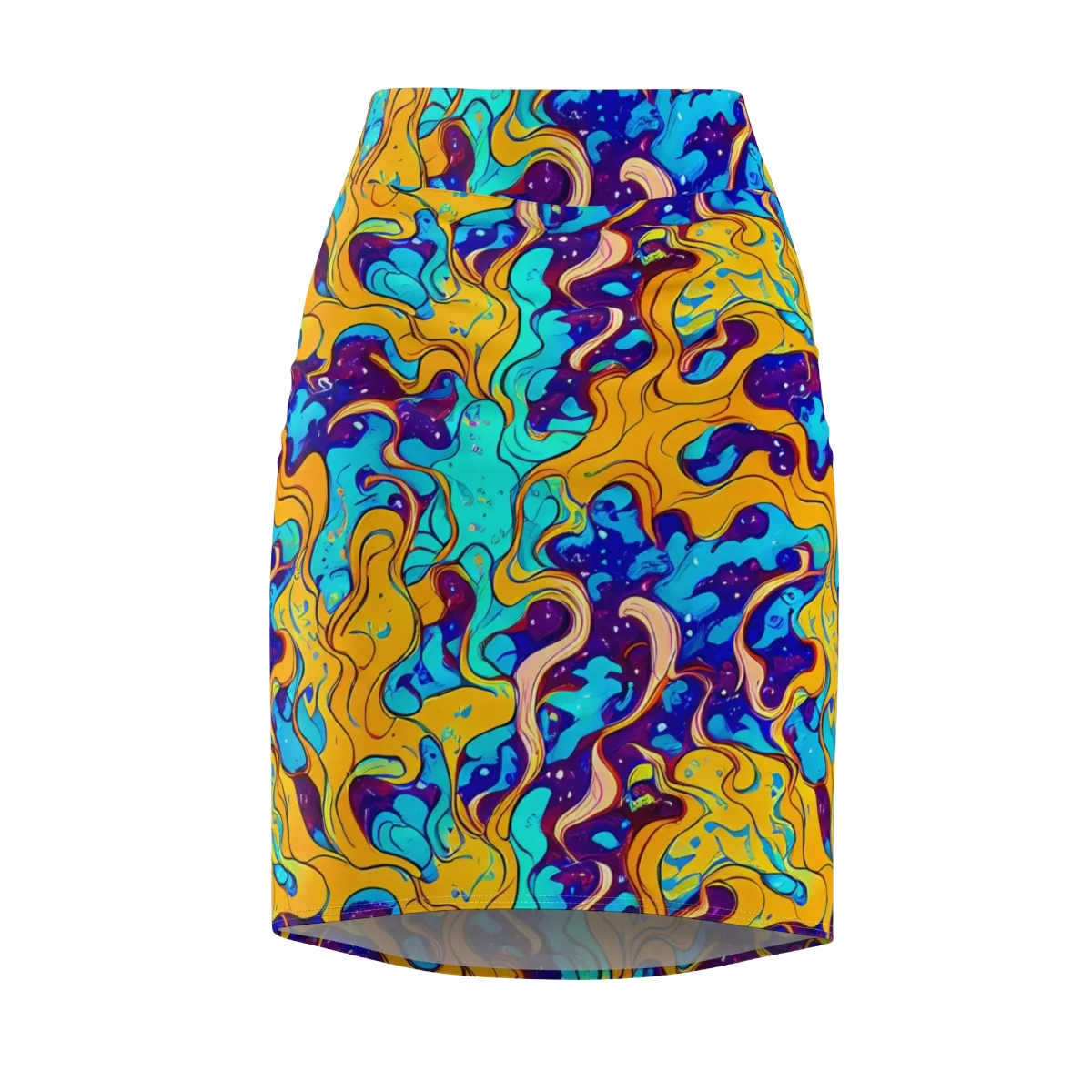 Magnetic Melt on Pencil Skirt — Front