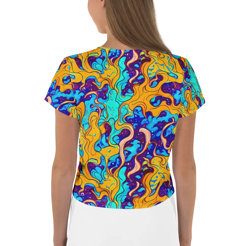 Magnetic Melt on Crop Tee — Back