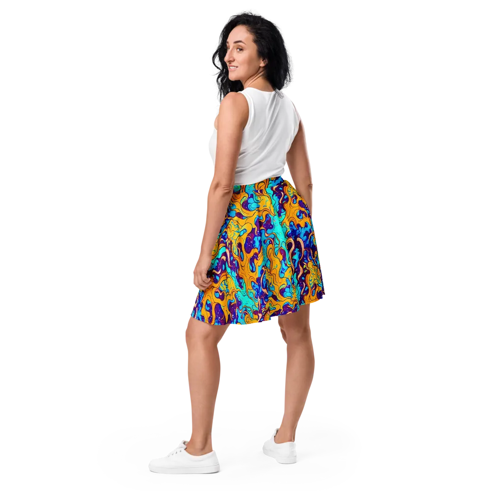 Magnetic Melt on Skater Skirt — Back