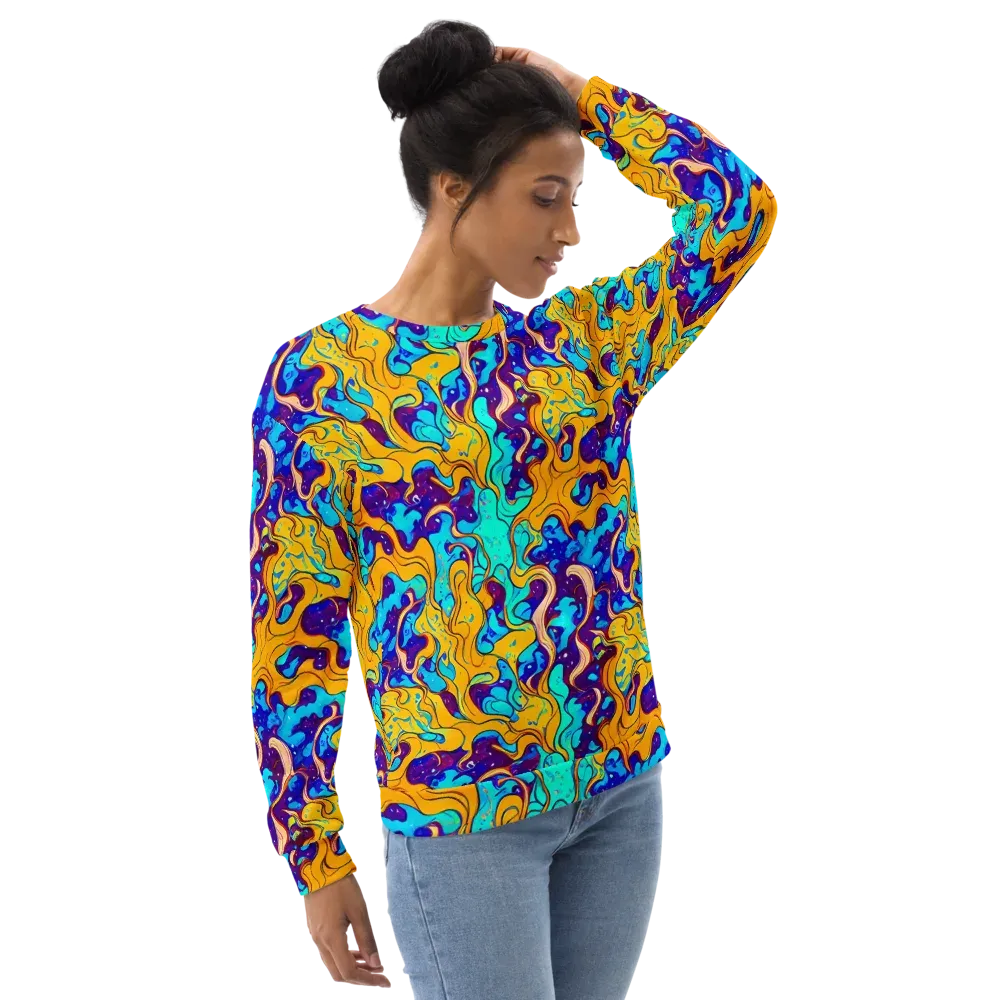 Magnetic Melt on Sweatshirt — Right Front