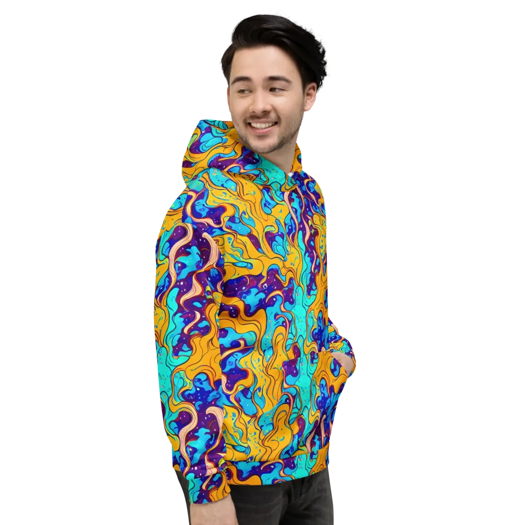 Magnetic Melt on Hoodie — Right