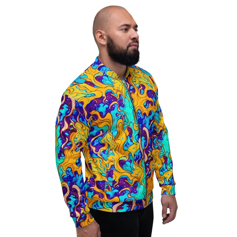 Magnetic Melt on Bomber Jacket — Right