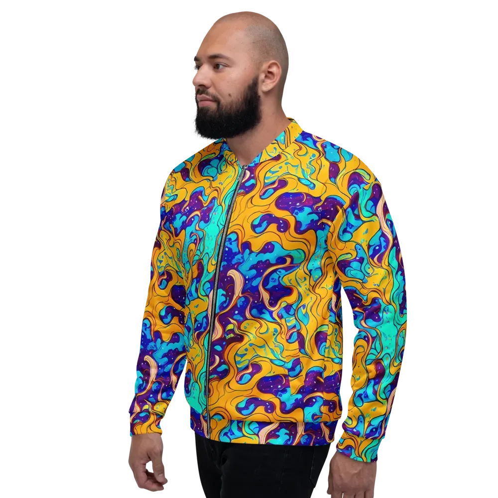 Magnetic Melt on Bomber Jacket — Left