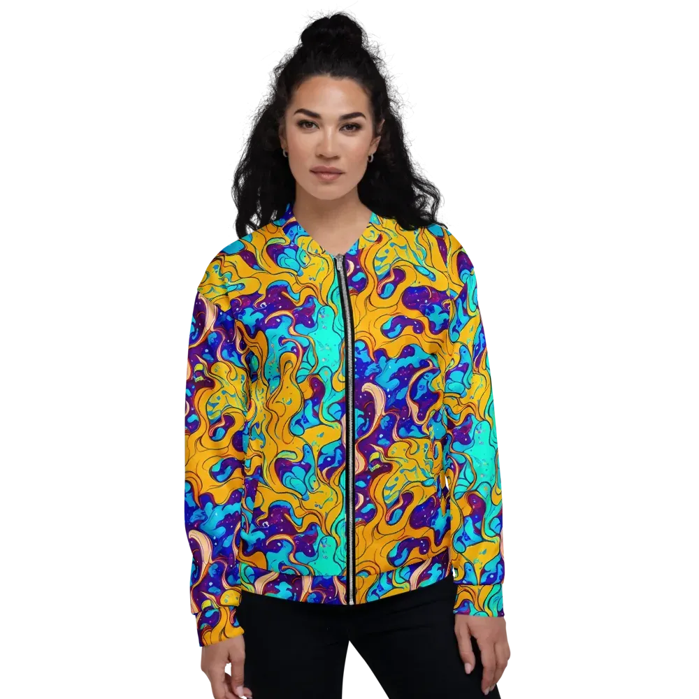 Magnetic Melt on Bomber Jacket — Front