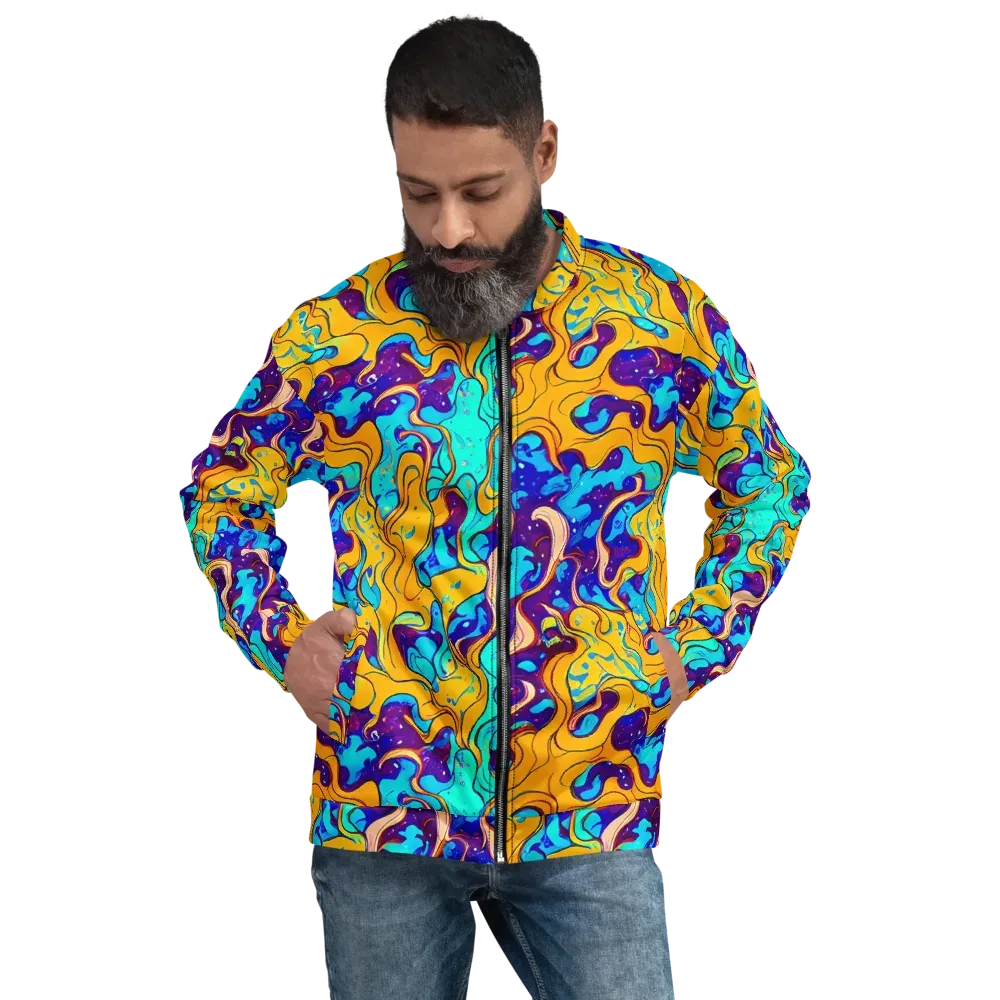 Magnetic Melt on Bomber Jacket — Front