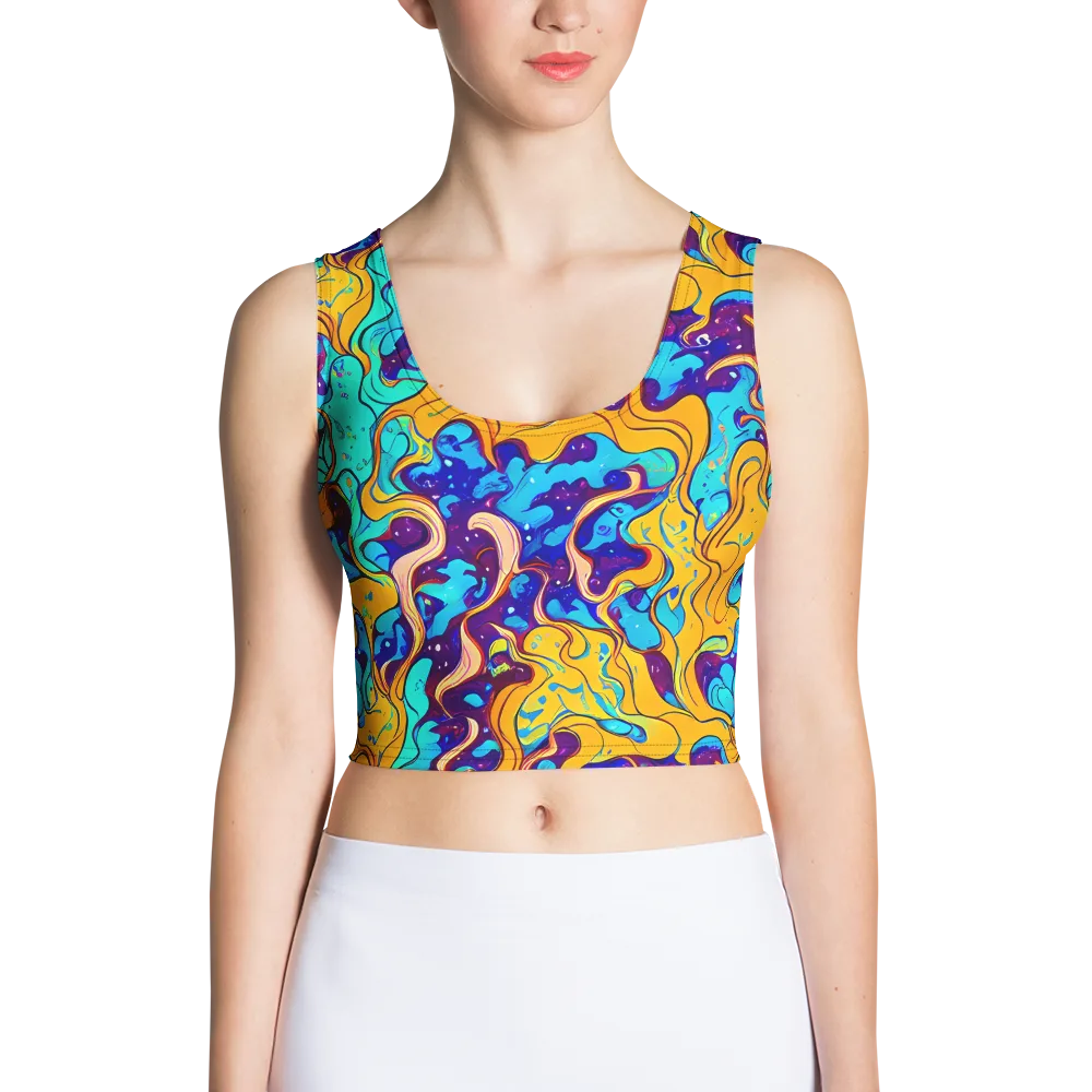 Magnetic Melt on Crop Top — Front