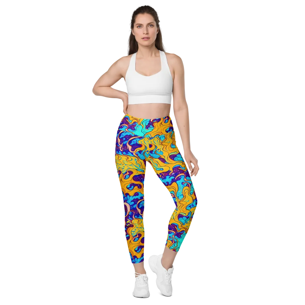 Magnetic Melt on Leggings with Pockets — Front