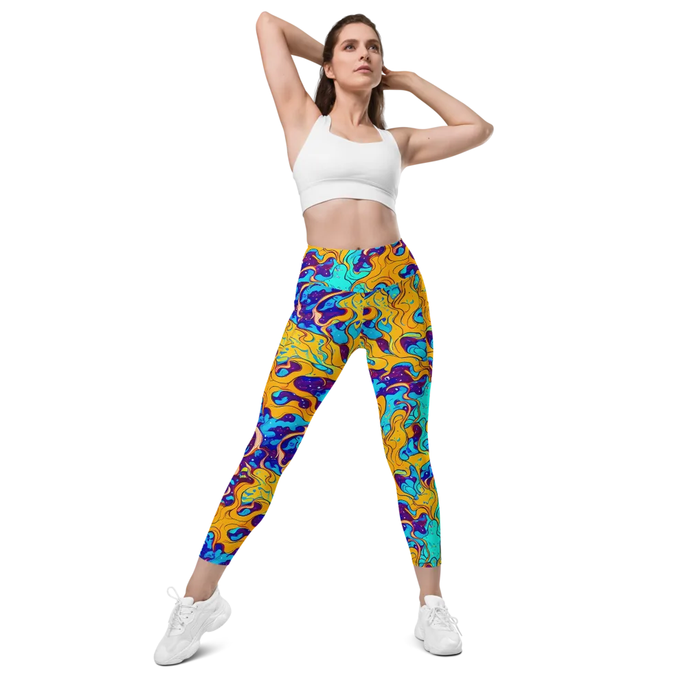 Magnetic Melt on Leggings with Pockets — Front