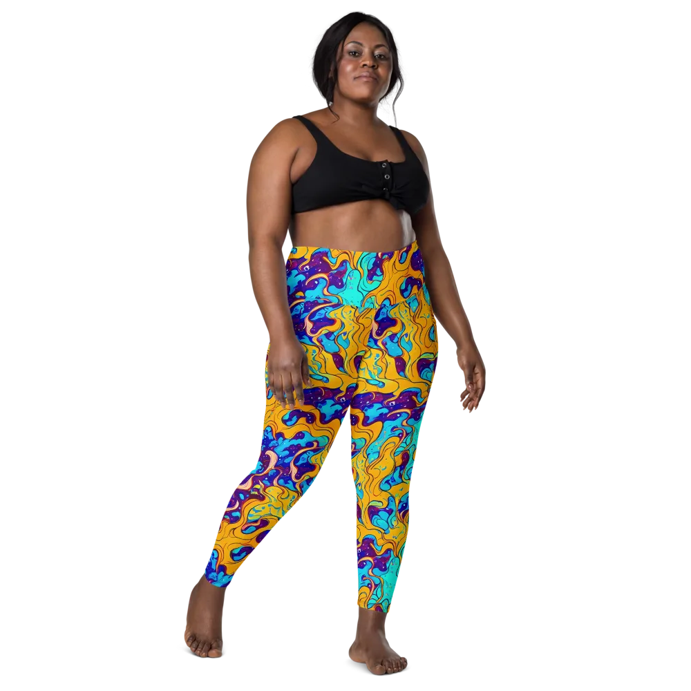 Magnetic Melt on Leggings with Pockets — Front