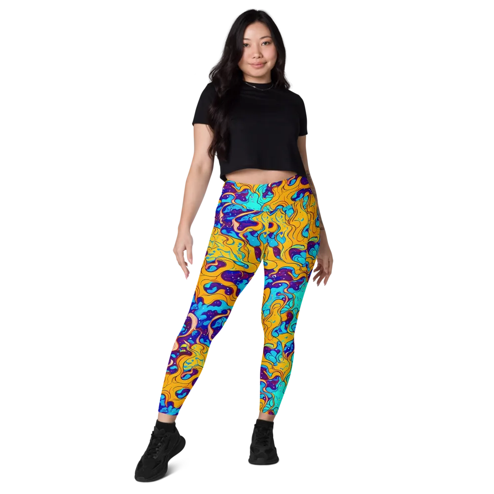 Magnetic Melt on Leggings with Pockets — Front