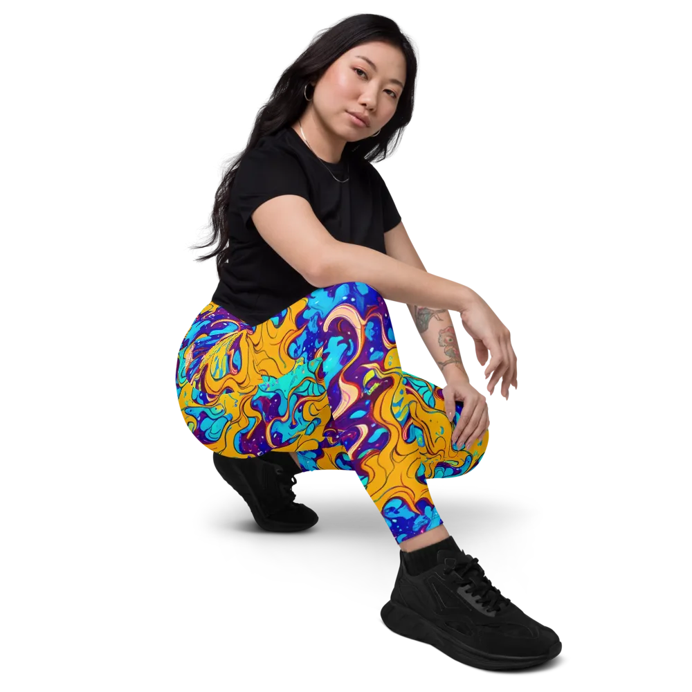 Magnetic Melt on Leggings with Pockets — Right Front