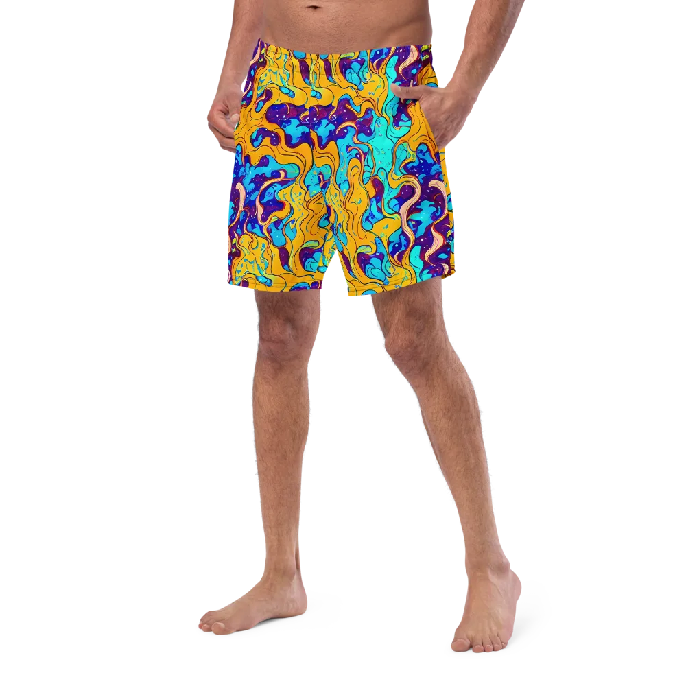 Magnetic Melt on Swim Trunks — Left Front