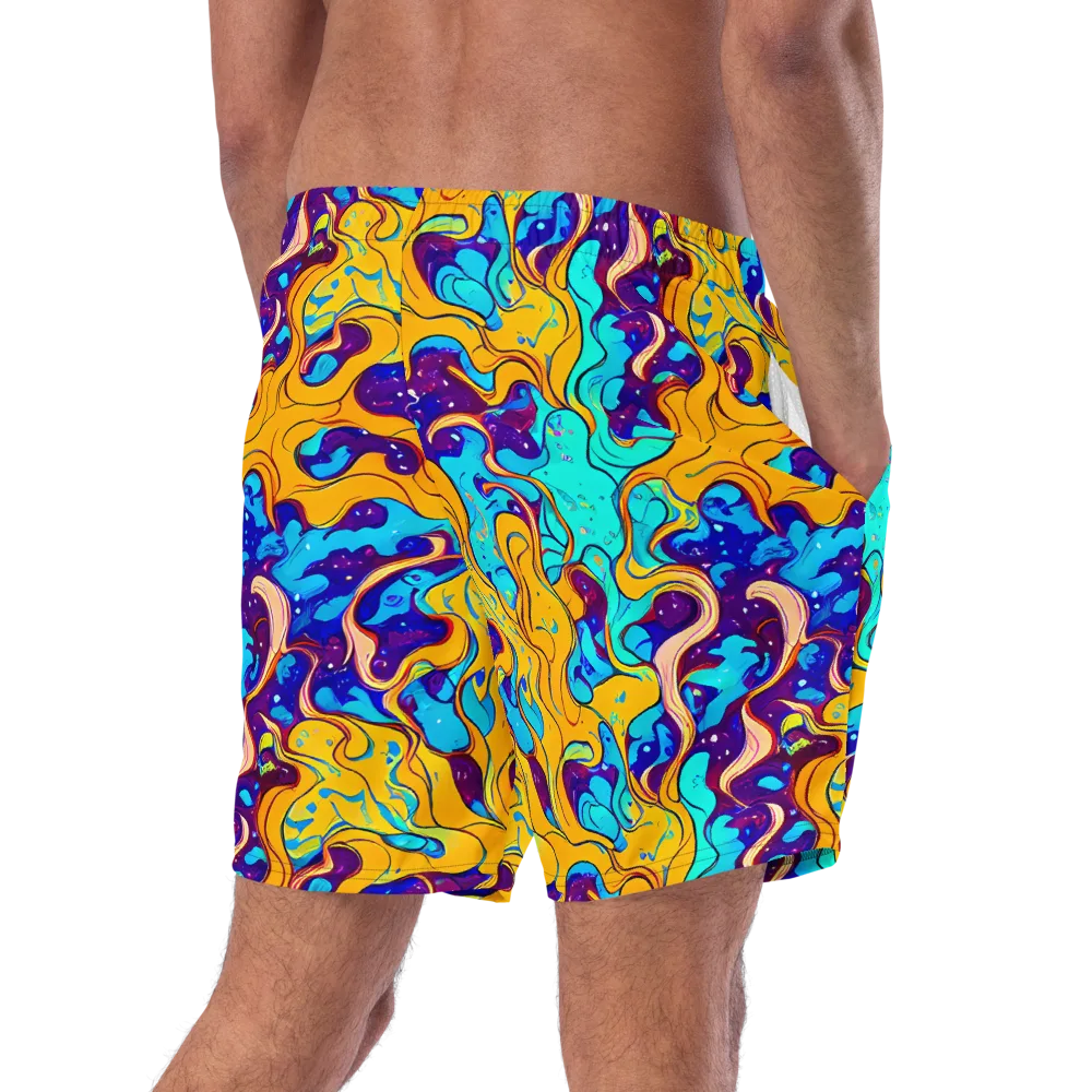 Magnetic Melt on Swim Trunks — Right Back