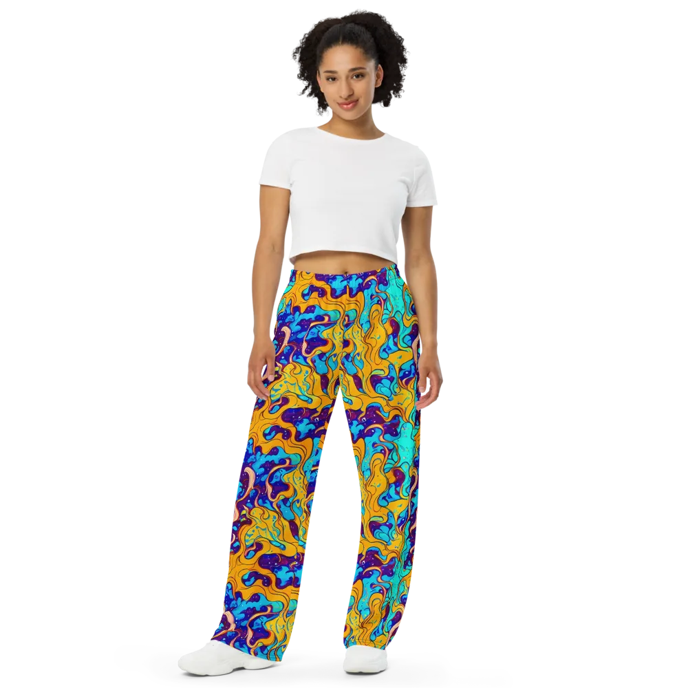 Magnetic Melt on Wide-Leg Pants — Front