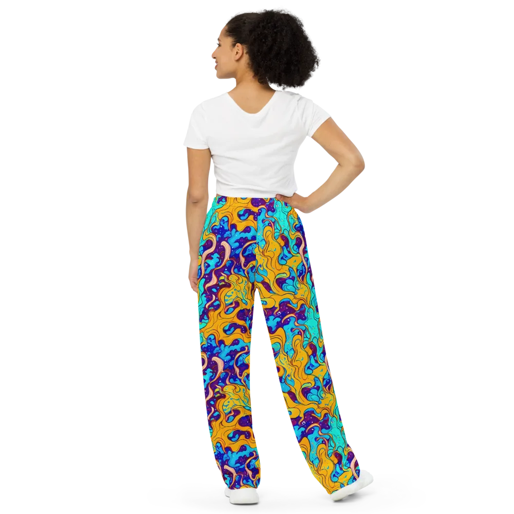 Magnetic Melt on Wide-Leg Pants — Back