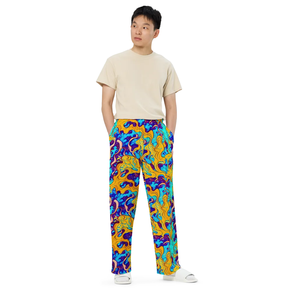 Magnetic Melt on Wide-Leg Pants — Front