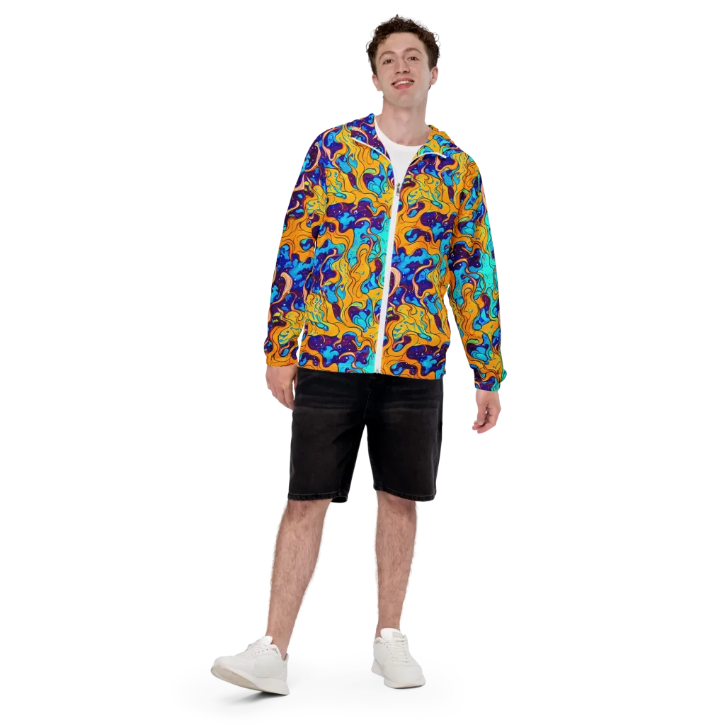 Magnetic Melt on Men's Windbreaker — Front