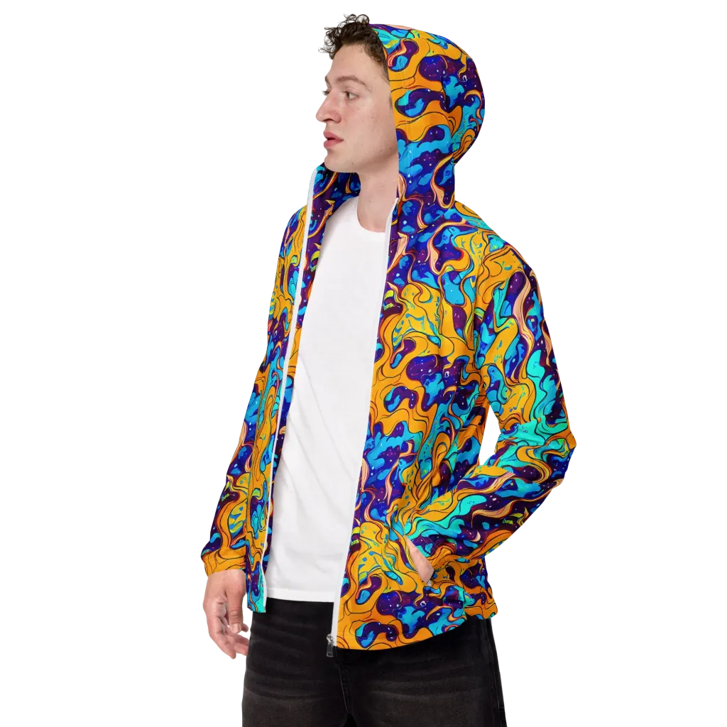 Magnetic Melt on Men's Windbreaker — Left Front
