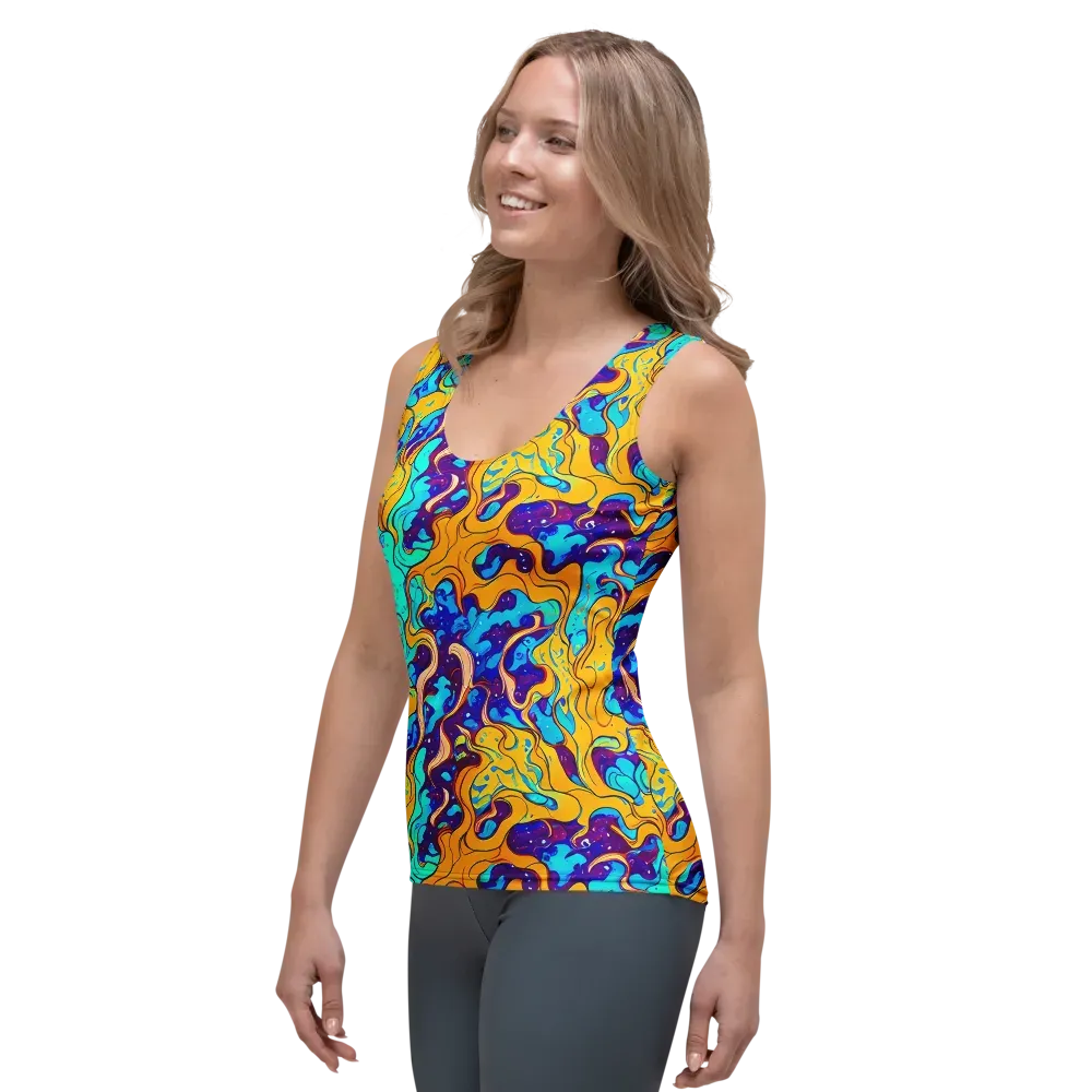 Magnetic Melt on Women's Tank Top — Left Front