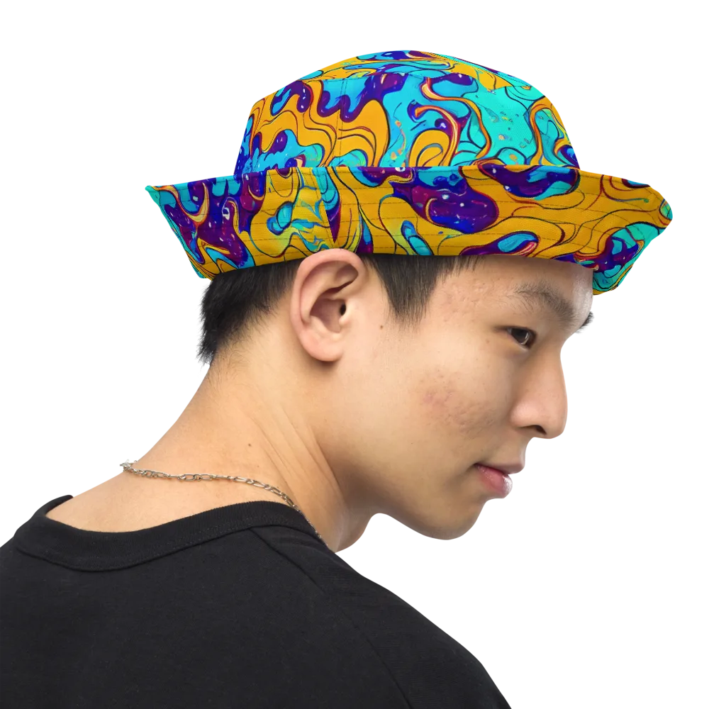 Magnetic Melt on Reversible Bucket Hat — Right Outside