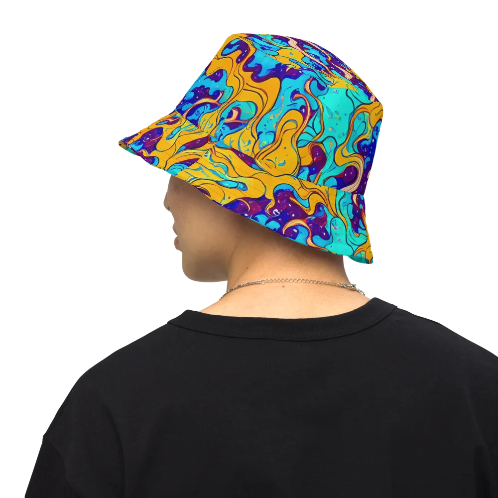 Magnetic Melt on Reversible Bucket Hat — Back Inside