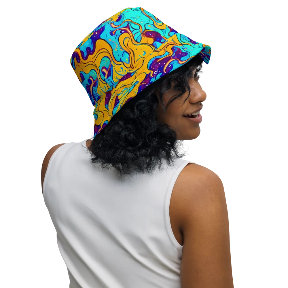 Magnetic Melt on Reversible Bucket Hat — Right Outside