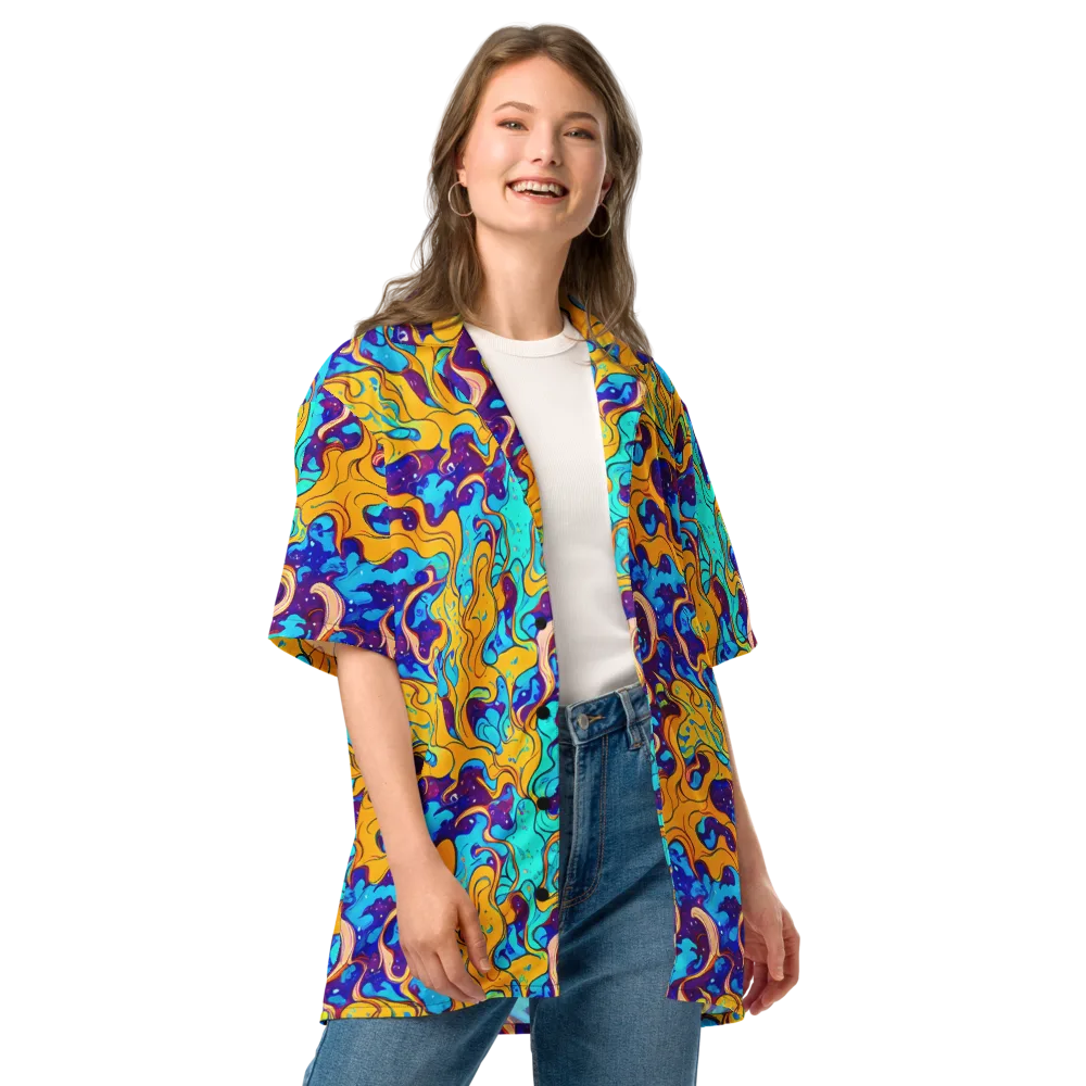 Magnetic Melt on Button Shirt — Front