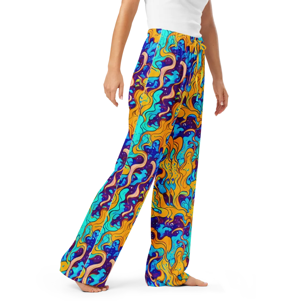 Magnetic Melt on Women's Pajama Pants — Right Front