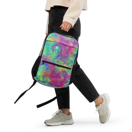 Mosaic Current on a Utility Backpack