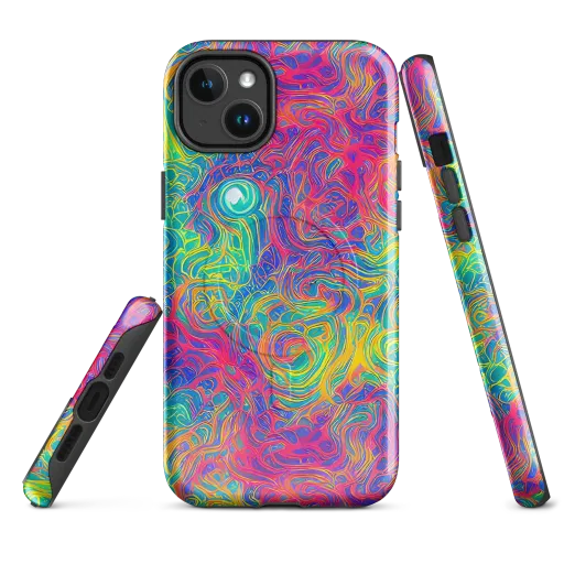Mosaic Current on a MagSafe Tough Case for iPhone®