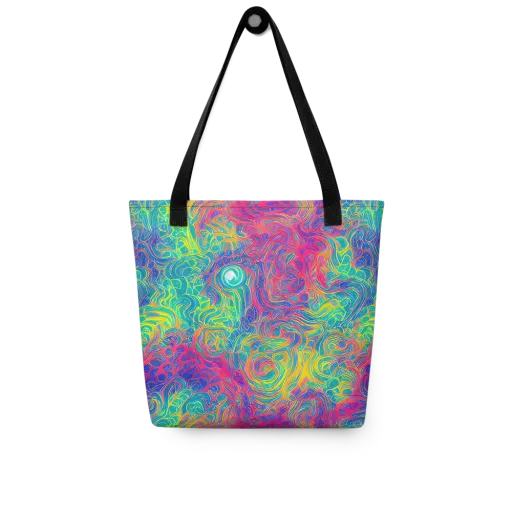 Mosaic Current on a Tote Bag