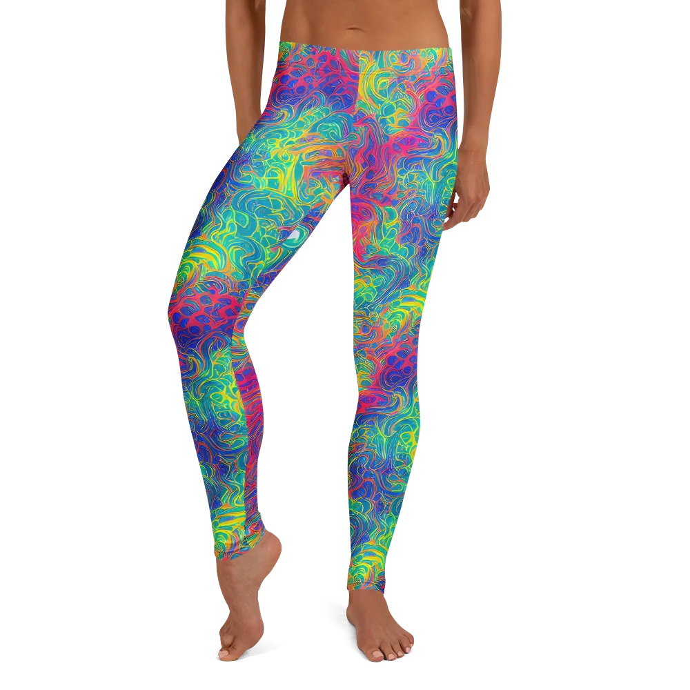 Mosaic Current on Leggings — Front