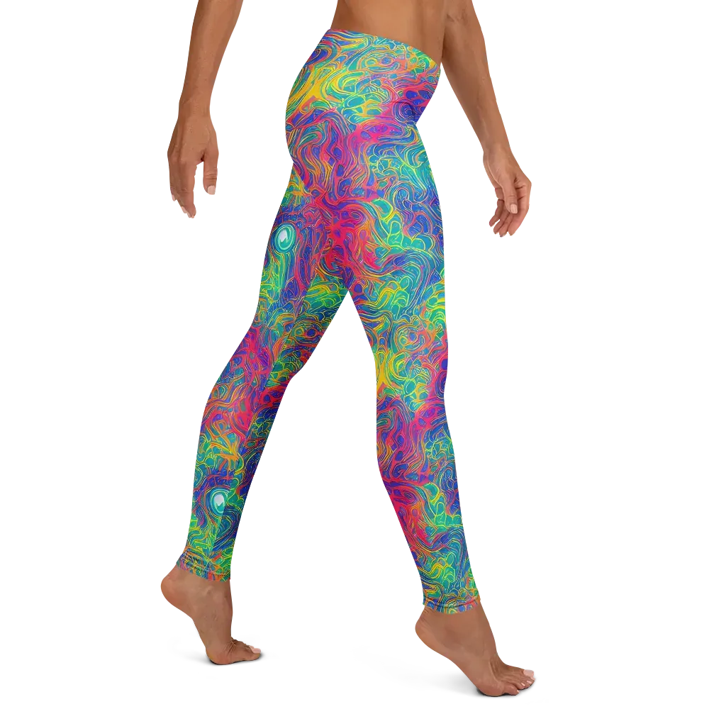 Mosaic Current on Leggings — Right