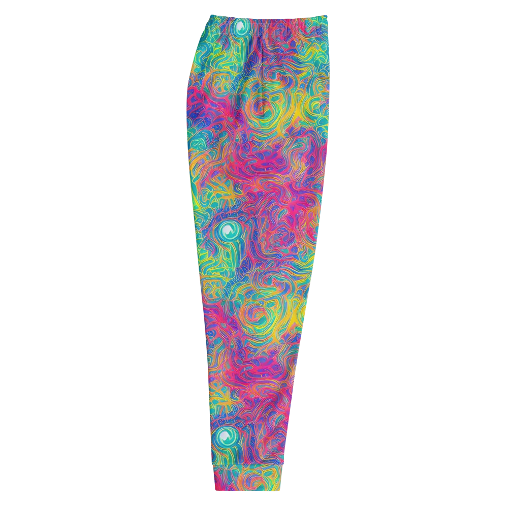 Mosaic Current on Men's Joggers — Right