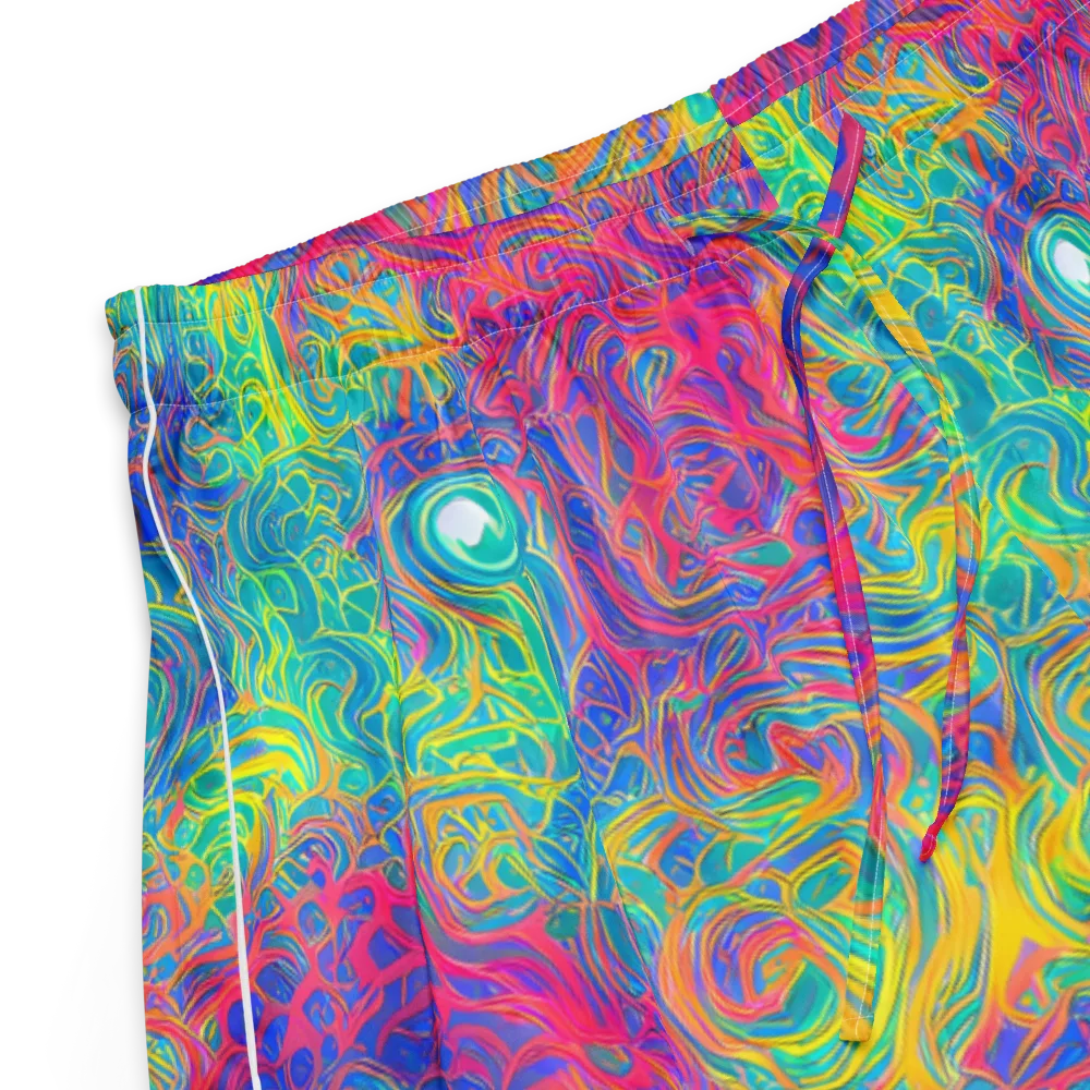 Mosaic Current on Women's Pajama Shorts — Product details