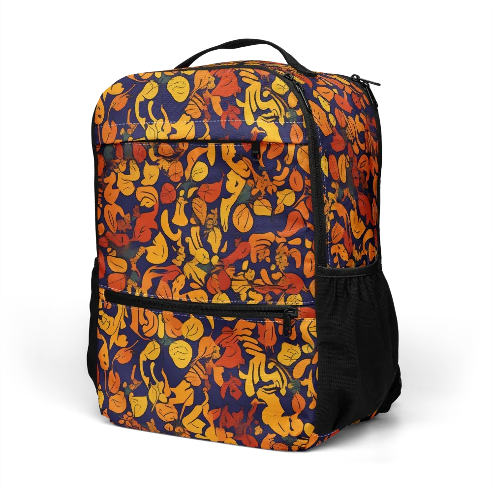 Autumn Voltage on Utility Backpack — Left Front