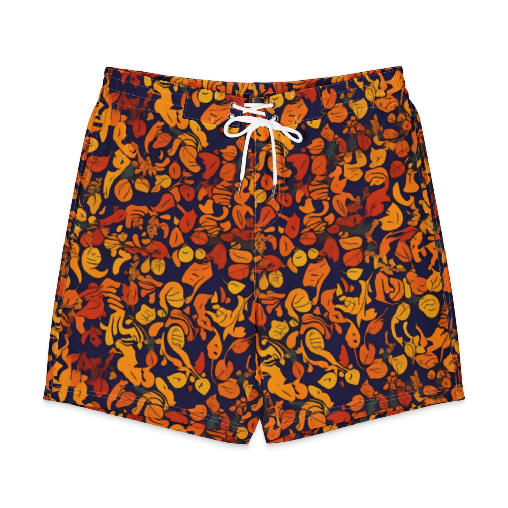 Autumn Voltage on Men's Board Shorts — Front