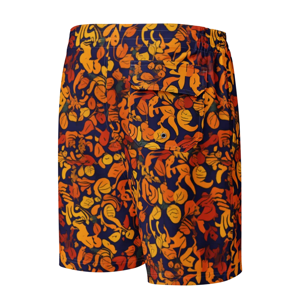 Autumn Voltage on Men's Board Shorts — Back