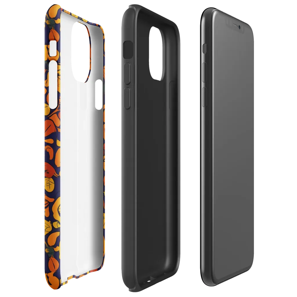Autumn Voltage on Tough Case for iPhone® — Right