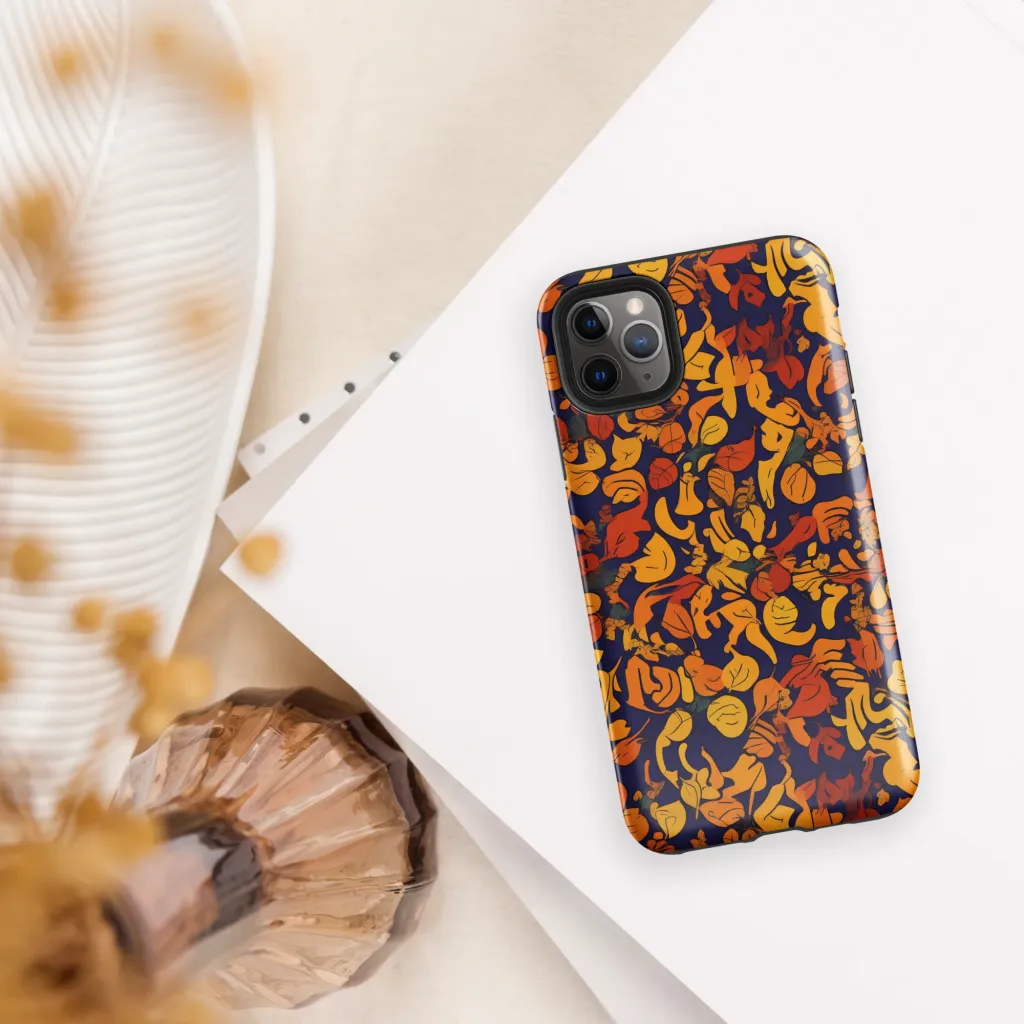Autumn Voltage on Tough Case for iPhone® — Front