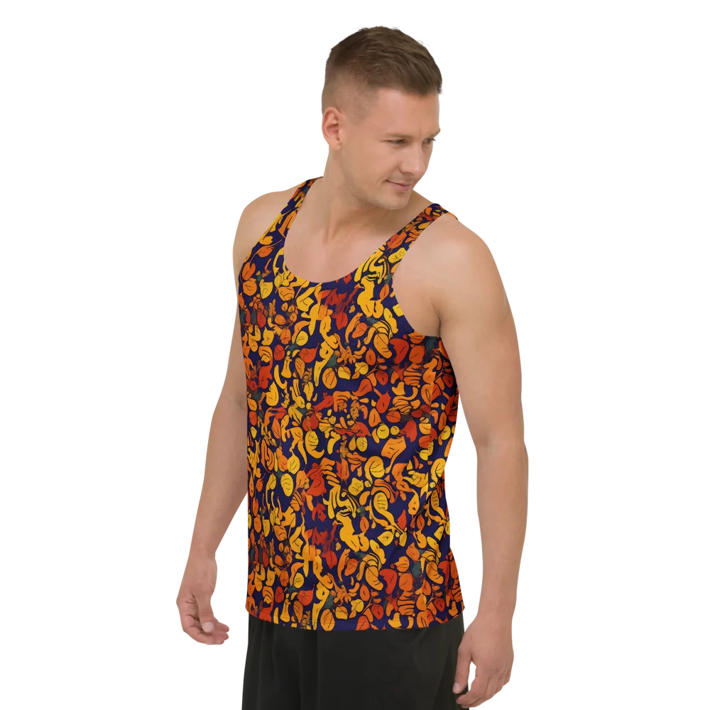 Autumn Voltage on Men's Tank Top — Left Front