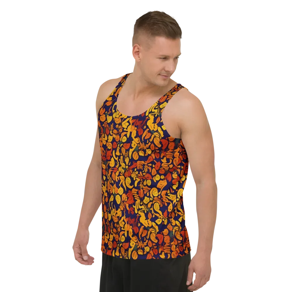 Autumn Voltage on Men's Tank Top — Left Front