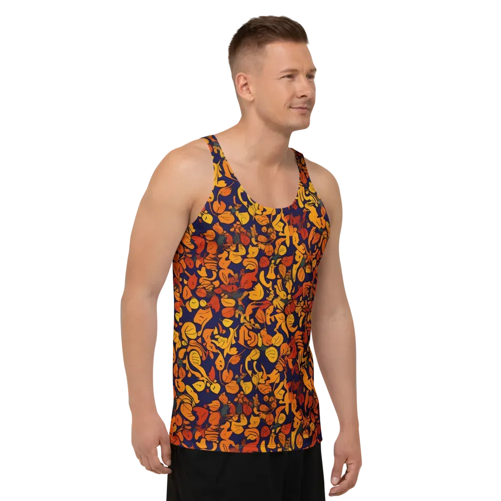 Autumn Voltage on Men's Tank Top — Right Front