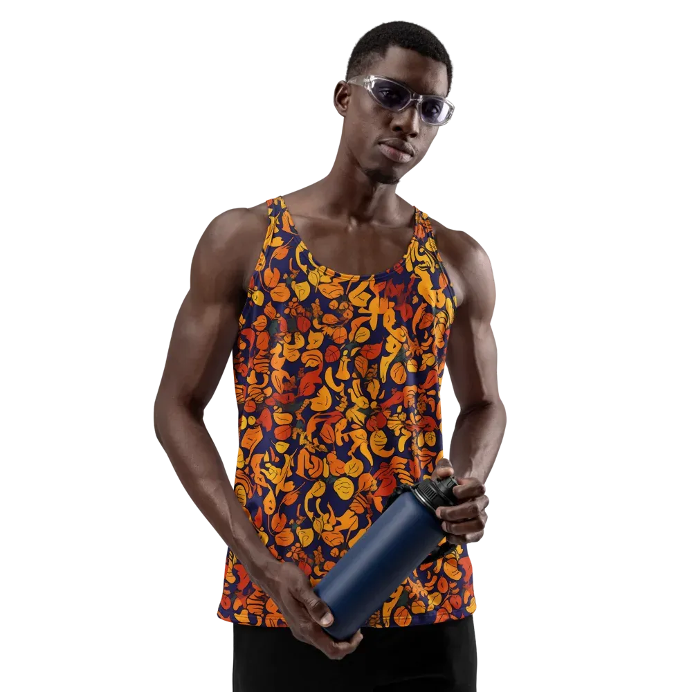 Autumn Voltage on Men's Tank Top — Front